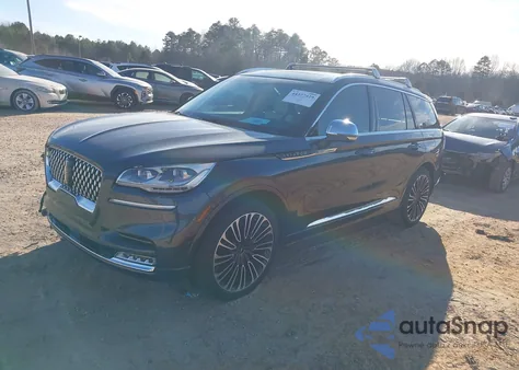 2020 Lincoln Aviator Black Label z USA, uszkodzony, nr VIN 5LM5J9XC0LGL04957